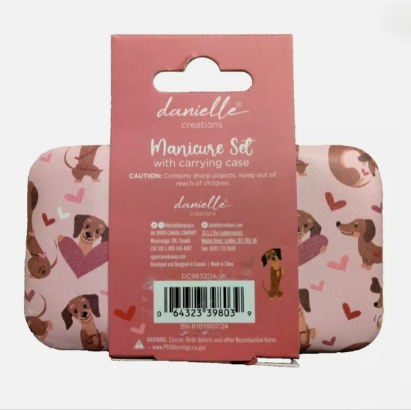 Dachshund Manicure Kit/Case - Picture 2 of 6